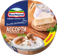 Плавленый сыр Hochland Ассорти С грибами