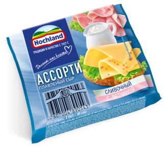 Плавленый сыр Hochland Ассорти
