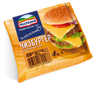 Плавленый сыр Hochland Чизбургер Плавленый сыр Hochland Чизбургер