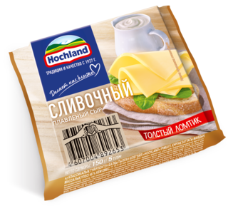 Плавленый сыр Hochland Сливочный Плавленый сыр Hochland Сливочный