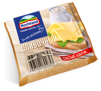 Плавленый сыр Hochland Сливочный