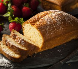 Кекс с творожным сыром