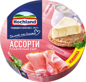 Плавленый сыр Hochland Ассорти Красное Плавленый сыр Hochland Ассорти Красное