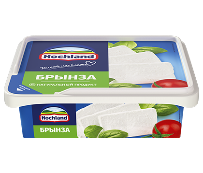 Мягкий рассольный сыр Hochland Брынза